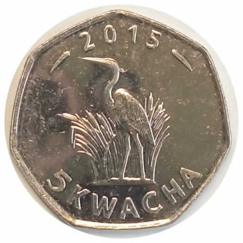 5 kwacha - malawi - 2015-FC - comprar online