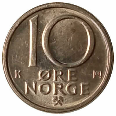 10 ore - Noruega - 1990 - comprar online