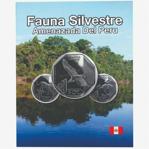 Álbum para moedas do Peru - Fauna Silvestre - Organizer - comprar online