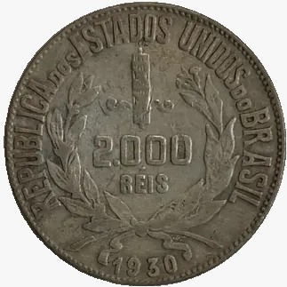 2000 RÉIS - BRASIL - 1930 REF P716 (D) - comprar online