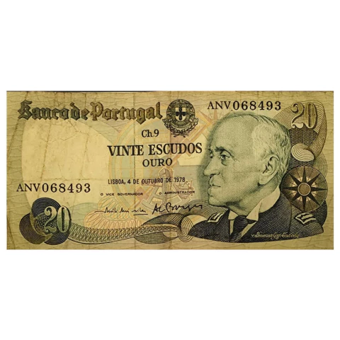 20 Escudos - Portugal - 1978 - comprar online
