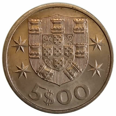 5 escudos - Portugal - 1985 - comprar online