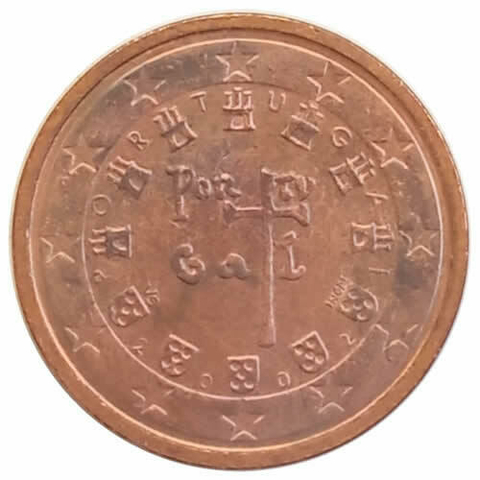 2 cêntimos de euro - portugal - 2002 - fc - comprar online