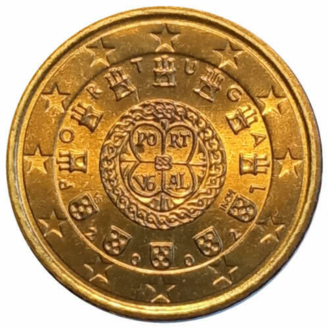 50 cêntimos de euro - portugal - 2002 - fc - comprar online