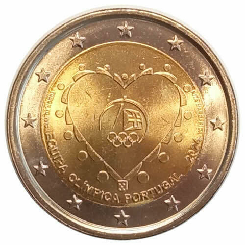 2 Euros - Portugal - 2024 FC - Comemorativa - comprar online