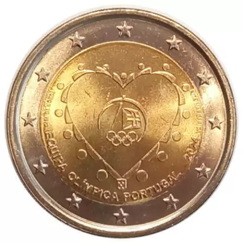 2 Euros - Portugal - 2024 FC - Comemorativa - comprar online
