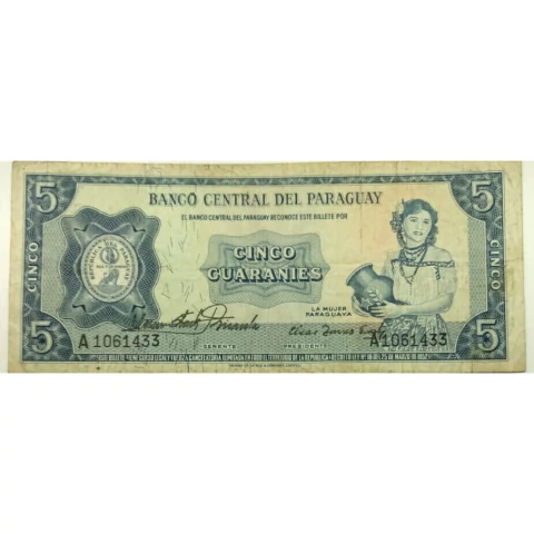 Cédula do Paraguai - comprar online