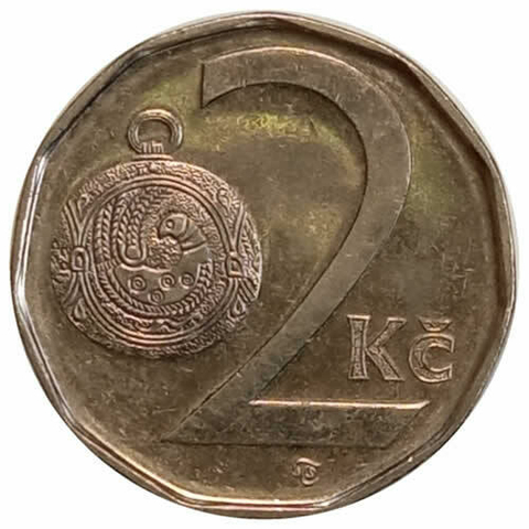 2 coroas - republica tcheca - 2009 - comprar online