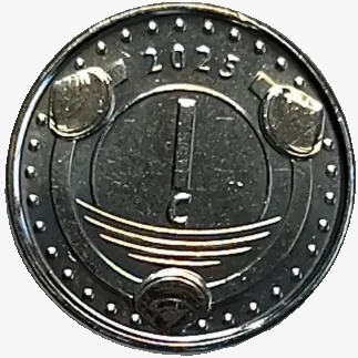 1 centavos de Florim - São Martinho - 2025 - comprar online