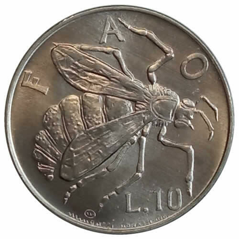 10 liras - San Marino - 1974 - comprar online