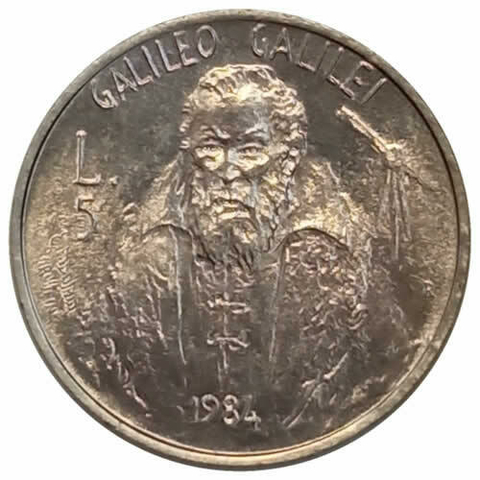 5 liras - San Marino - 1984 - comprar online
