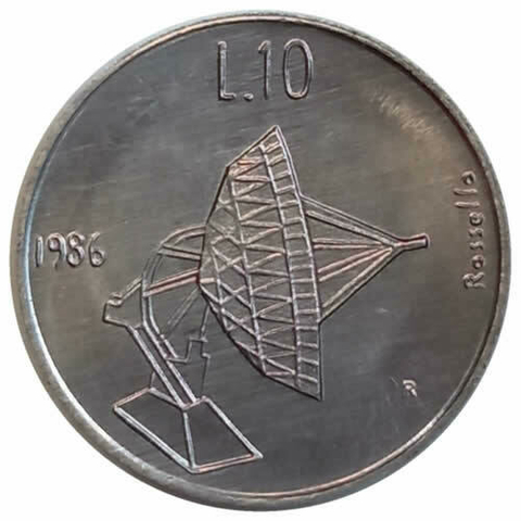 10 liras - San Marino - 1986 - comprar online
