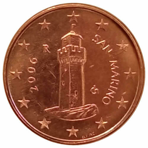 1 centimos de euro - San Marino - 2006 - FC - comprar online