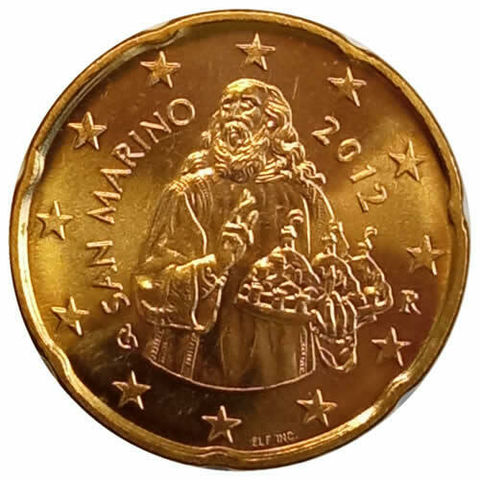 20 centimos de euro - San Marino - 2012 - comprar online