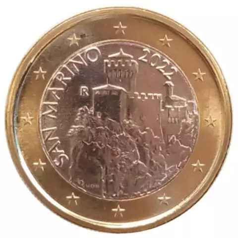 1 euro - san marino - 2022 - fc - comprar online