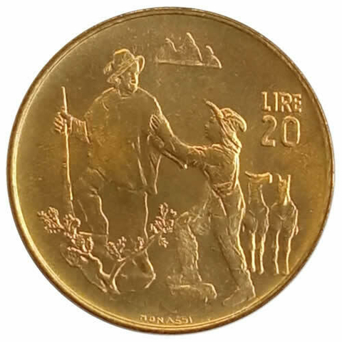 20 Liras - San Marino - 1972 - comprar online