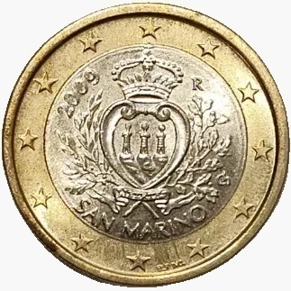 1 Euro - San Marino - 2009 - comprar online