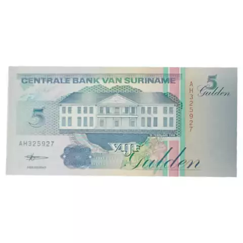 5 gulden - Suriname - 1998 - comprar online