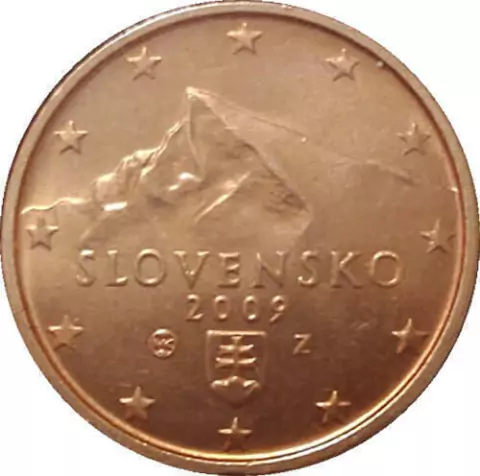 2 centimos de euro - Eslovaquia - 2009 - FC