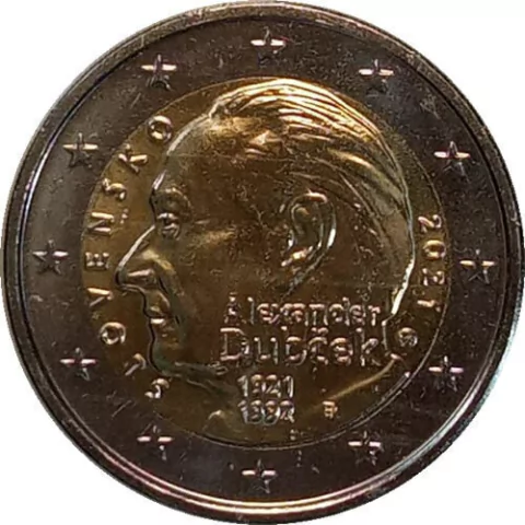 2 euros - Eslovaquia - 2021 - Comemoratica - FC