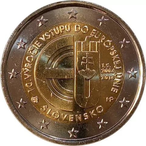 2 euros - Eslovaquia - 2014 FC - Comemorativa