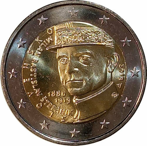 2 euros - Eslovaquia - 2019 FC - Comemorativa