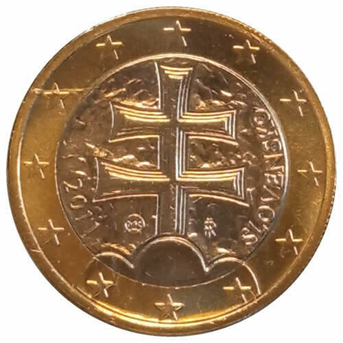 1 euro - eslovaquia - 2011