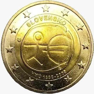 2 Euros FC - Eslováquia - 2009 - Comemorativa