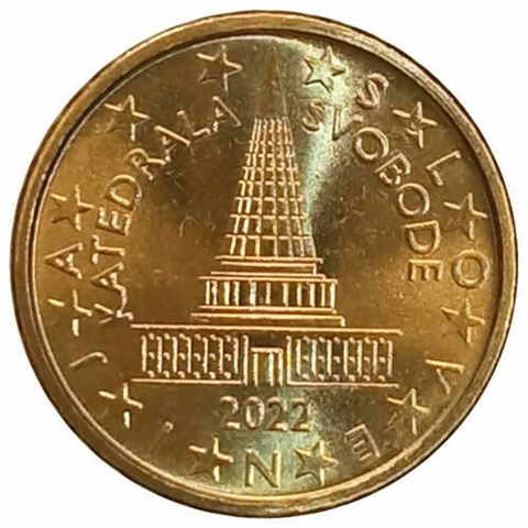 10 centimos - Eslovenia - 2022 - FC