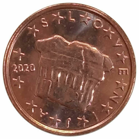 2 centimos - Eslovenia - 2020 - FC