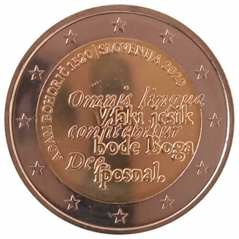 2 euros - Eslovenia - 2020 FC - Comemorativa