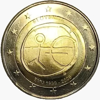 2 Euros FC - Eslovénia - 2009 - Comemorativa