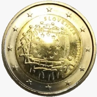 2 Euros FC - Eslovénia - 2015 - Comemorativa