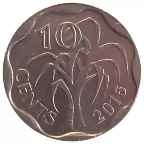 10 cêntimos - Suazilândia - 2015 FC - comprar online