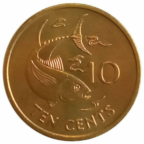 10 cêntimos - Seicheles - 1997 - comprar online