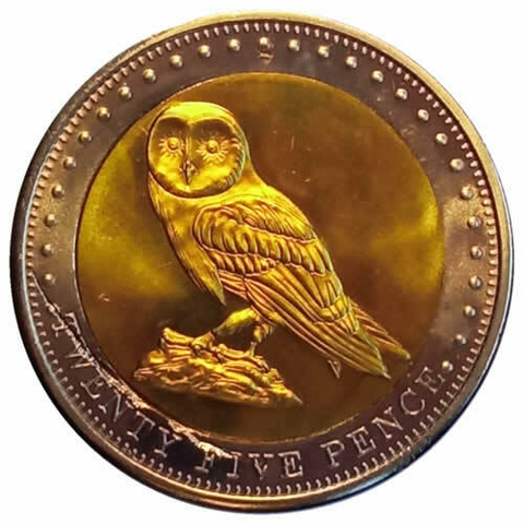 25 pence - Tristão da Cunha - 2009 FC - Comemorativa - comprar online