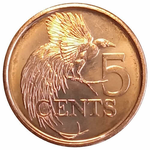 5 cêntimos - trinidad e tobago - 2017-FC - comprar online