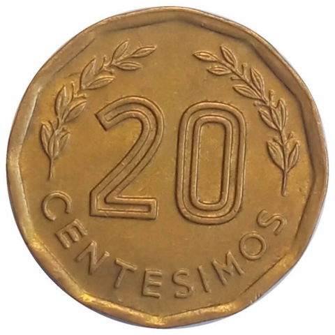 20 centavos - Uruguai - 1978