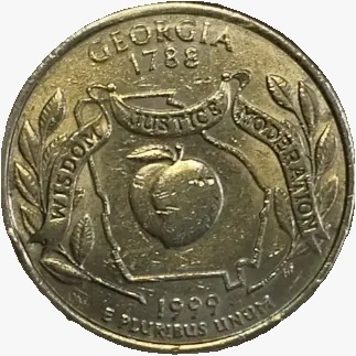 EUA - 0,25 Quarter Dollar - 1999 P Georgia - comprar online