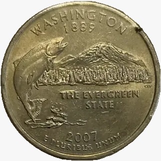 EUA - 0,25 Quarter Dollar - 2007 P Washington - comprar online