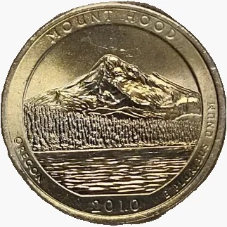 EUA - 0,25 Quarter Dollar - 2010 P Mount Hood - comprar online