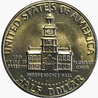 Half Dolar EUA 1976 D - comprar online
