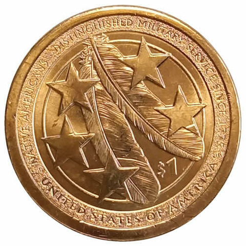 1 One dolar  - EUA - 2021D - fc - Comemorativa - comprar online