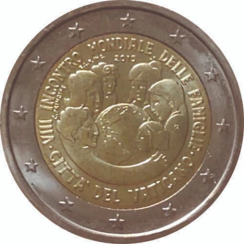2 euros - Vaticano - 2015 - Comemorativa - comprar online