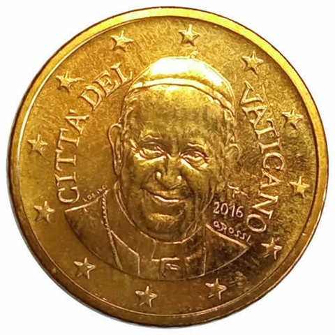50 centimos de euro - vaticano - 2016 - comprar online