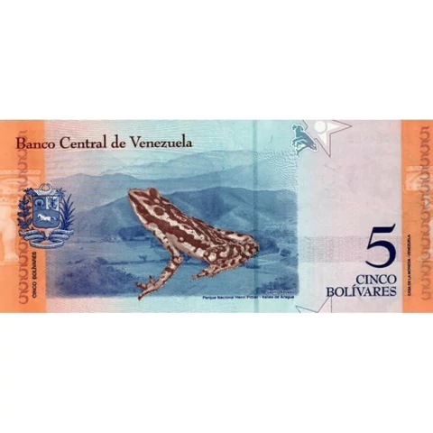 5 Bolivares - Venezuela - 2018 - comprar online
