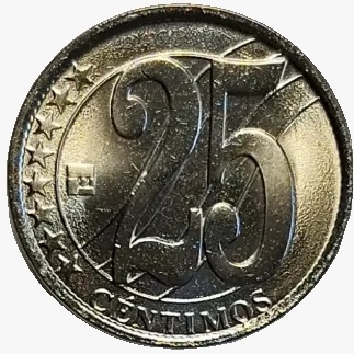 25 centavos de Bolivar - Venezuela - 2007