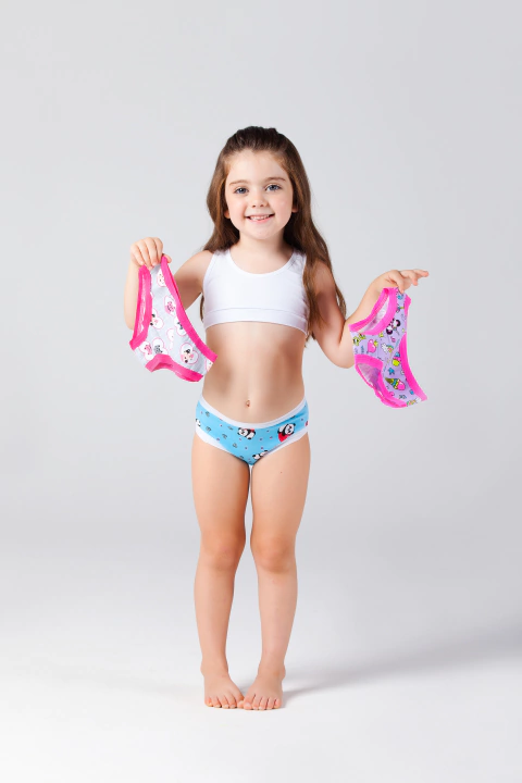 Kit com 3 calcinhas estampadas (estampas variadas) - comprar online