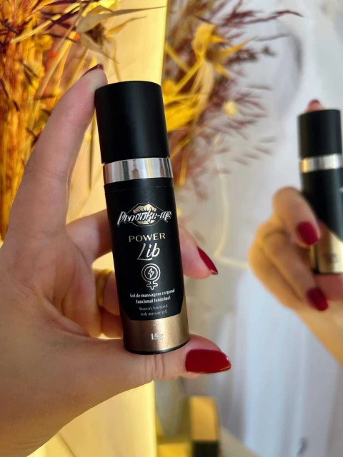 Power lib excitante multifuncional feminino 15g