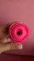 Sugador Rose vai e vem recarregável - fran love shop 